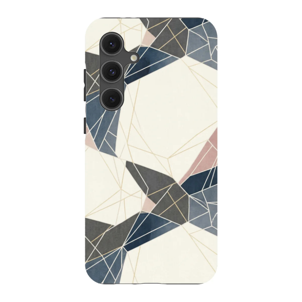 Frozen Lake Geometry by Elsi Vaarala — S24 Fan Edition Tough Case — Finnaij