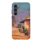 City Edge Quiet Street by Tobi Akinyemi — S24 Fan Edition Tough Case — Finnaij