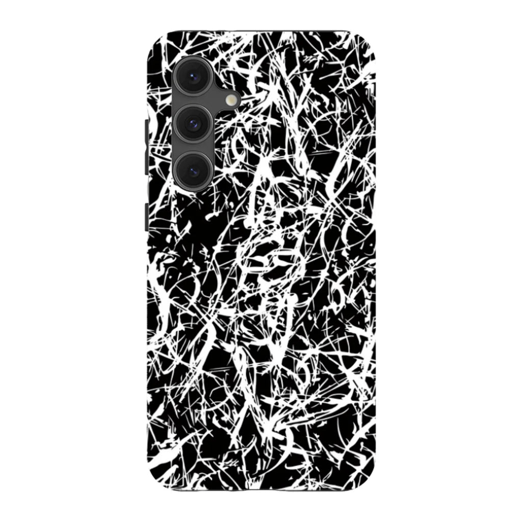 Black-White Grunge — S24 Fan Edition Tough Case — Finnaij