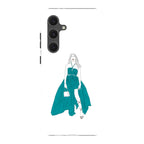 Blue Dress by Keagan Haight — S24 Fan Edition Tough Case — Finnaij