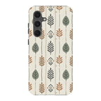 Birch and Linen Pattern by Elsi Vaarala — S24 Fan Edition Tough Case — Finnaij
