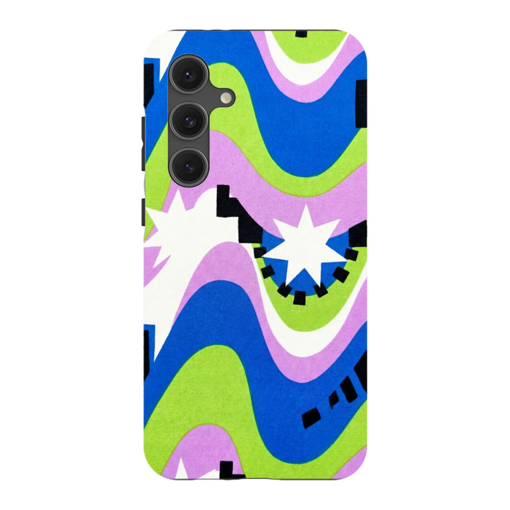 Aurora Pop Burst by Salla Niemi — S24 Fan Edition Tough Case — Finnaij