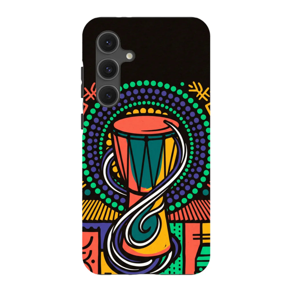 Talking Drum Halo by Ada Okoye — S24 Fan Edition Tough Case — Finnaij