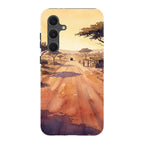 Laterite Road Golden Hour by Tobi Akinyemi — S24 Fan Edition Tough Case — Finnaij