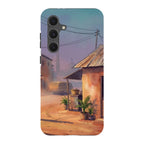 City Edge Quiet Street by Tobi Akinyemi — S24 Fan Edition Tough Case — Finnaij