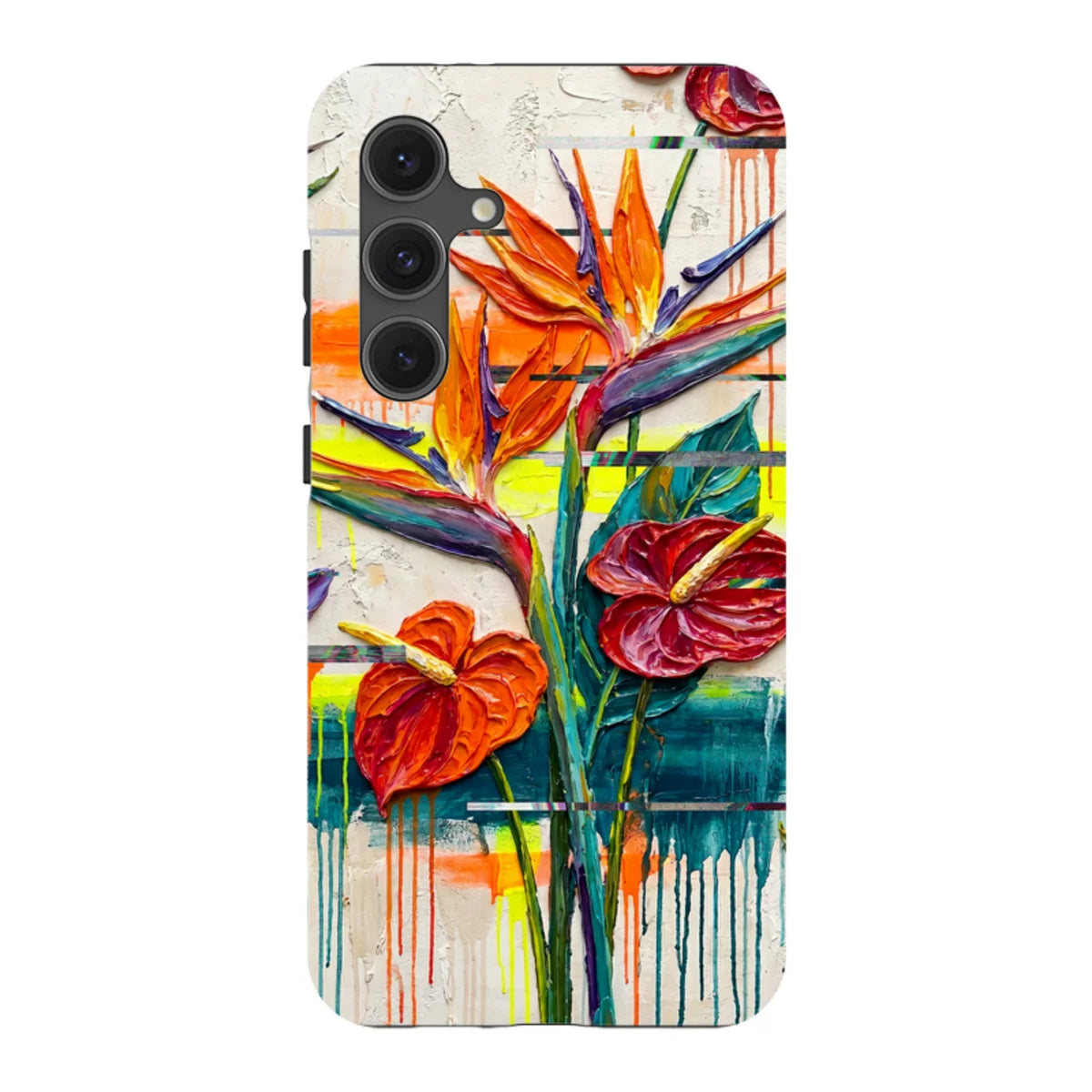 Tropical Flowers by Frida Lövström — S24FE Tough Case — Finnaij