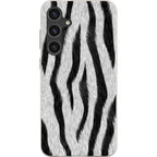 Zebra Groove — S24 Plus Samsung Galaxy Bio-degradable Case — Finnaij