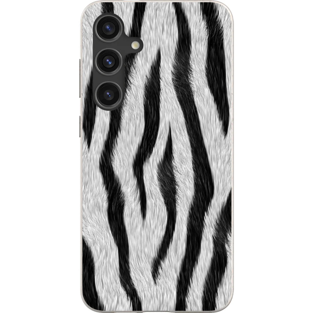 Zebra Groove — S24 Plus Samsung Galaxy Bio-degradable Case — Finnaij