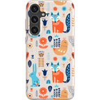 Nordic Ornament Natural — S24 Plus Samsung Galaxy Bio-degradable Case — Finnaij