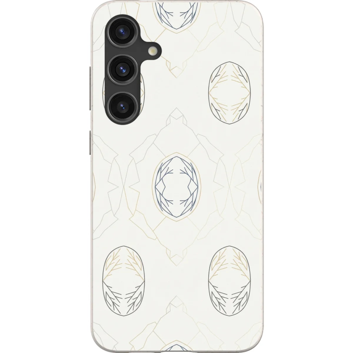 Frozen Lake Silence by Elsi Vaarala — S24 Plus Samsung Galaxy Bio-degradable Case — Finnaij