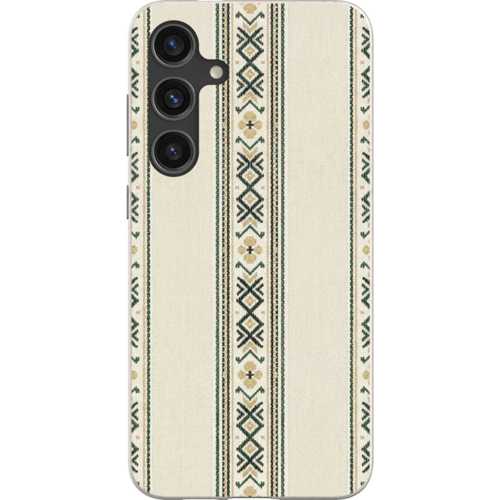 Karelian Ribbon Luxe by Elsi Vaarala — S24 Plus Samsung Galaxy Bio-degradable Case — Finnaij