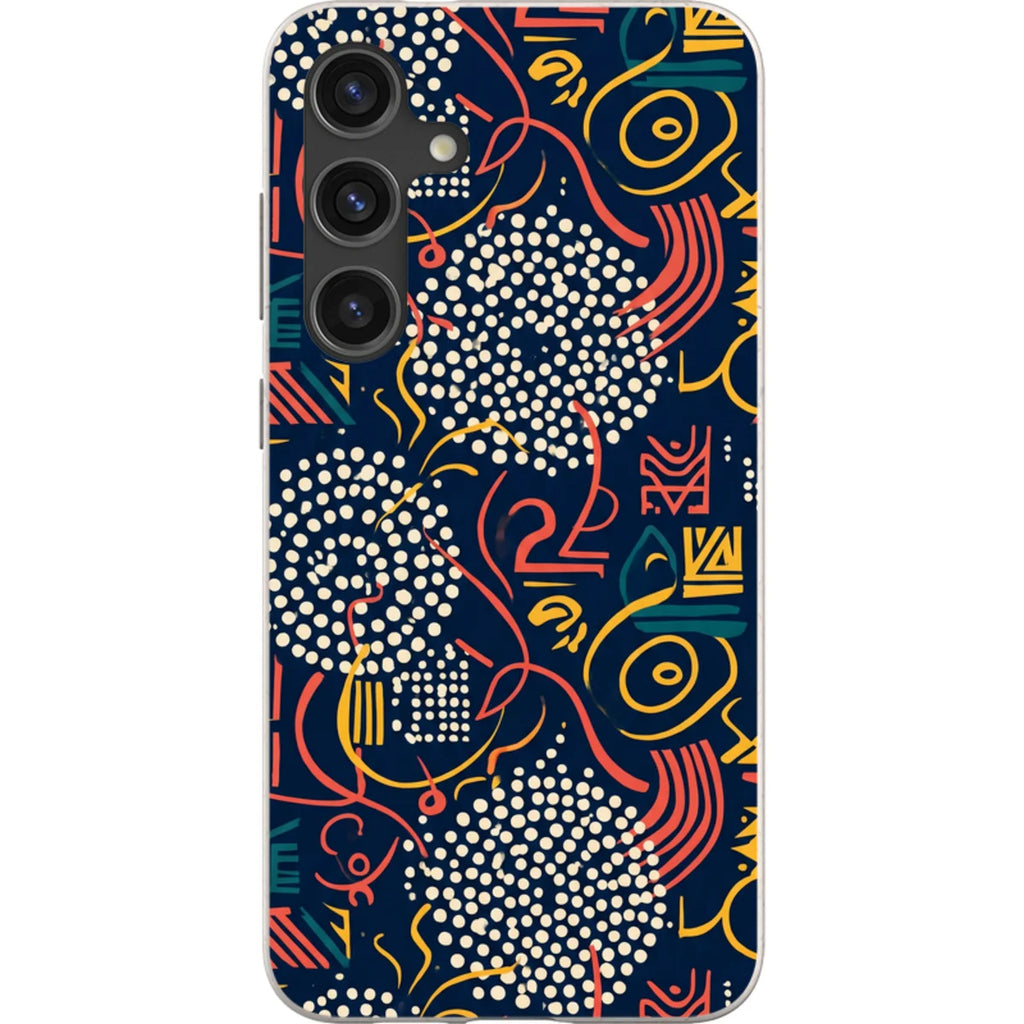 Adire Nightfall by Ada Okoye — Samsung Galaxy Bio-degradable Case — Finnaij