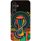 Talking Drum Halo by Ada Okoye — S24 Plus Samsung Galaxy Bio-degradable Case — Finnaij