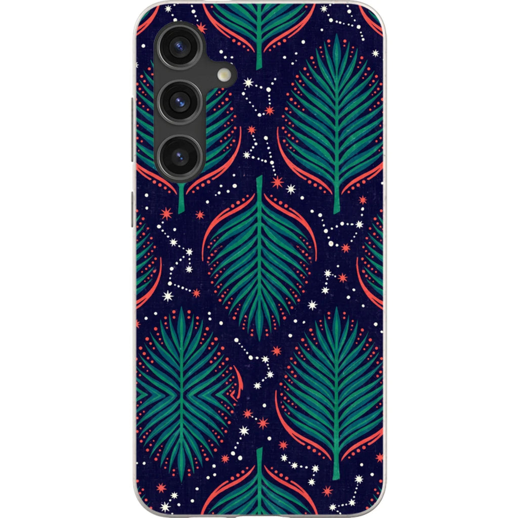 Palm Frond Constellations by Ada Okoye — S24 Plus Samsung Galaxy Bio-degradable Case — Finnaij