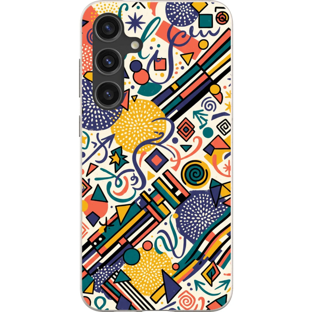 Festival Confetti (Daylight) by Ada Okoye — S24 Plus Samsung Galaxy Bio-degradable Case — Finnaij
