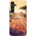 Laterite Road Golden Hour by Tobi Akinyemi — S24 Plus Samsung Galaxy Bio-degradable Case — Finnaij