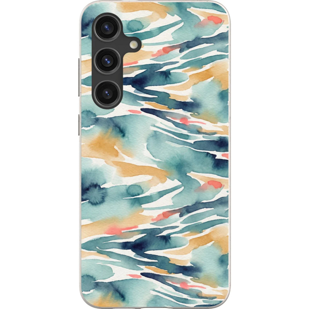 River Reflection Pattern Crop by Tobi Akinyemi — S24 Plus Samsung Galaxy Bio-degradable Case — Finnaij