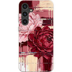 Peonies by Frida Lövström — S24 Plus Samsung Galaxy Bio-degradable Case — Finnaij