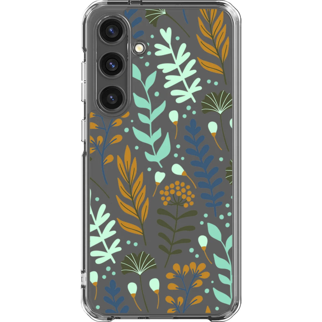 Wild Floral — S24 Plus Clear Impact Case — Finnaij