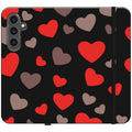 Red Hearts — S24 Plus Wallet Case — Finnaij