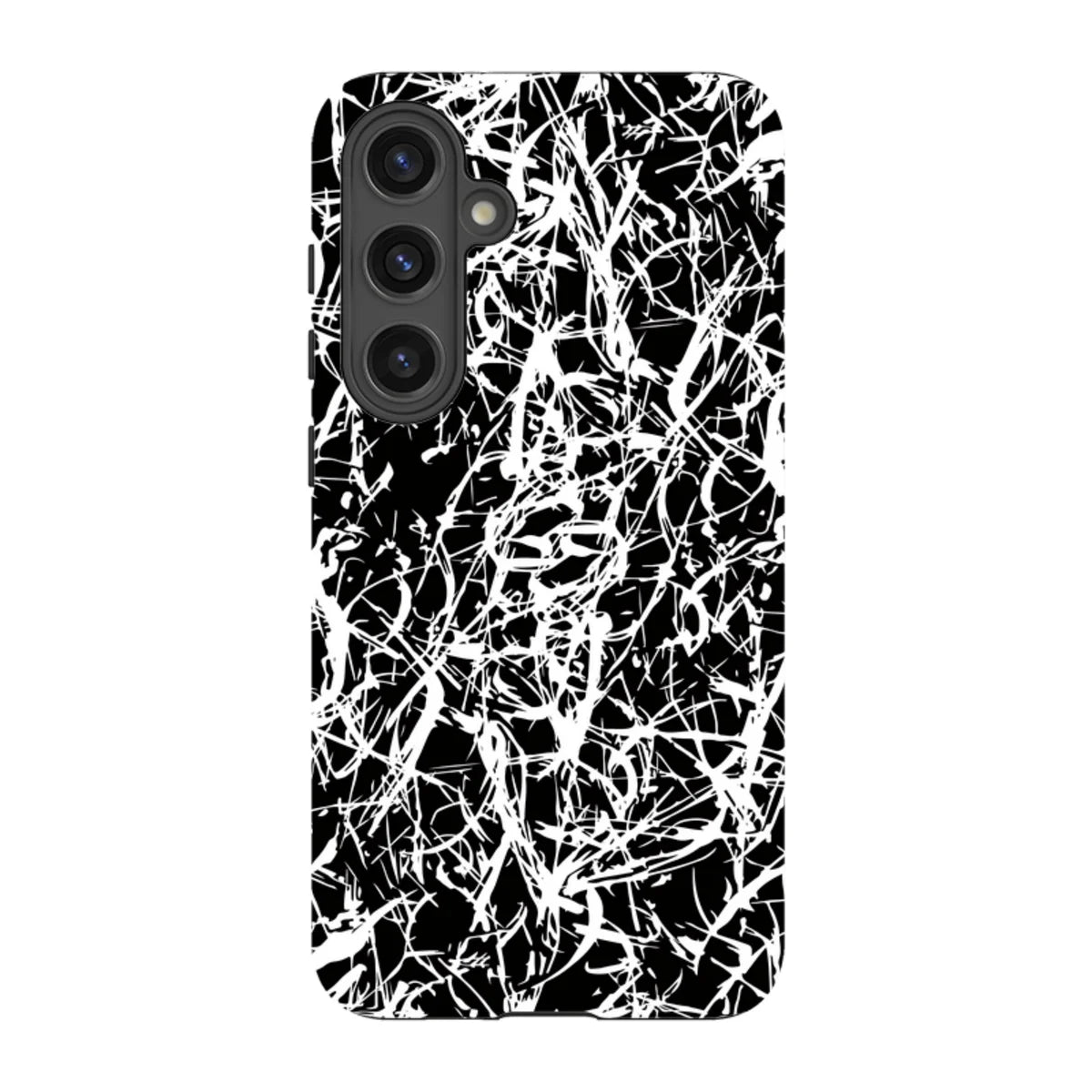Black-White Grunge — S24 Plus Tough Case — Finnaij