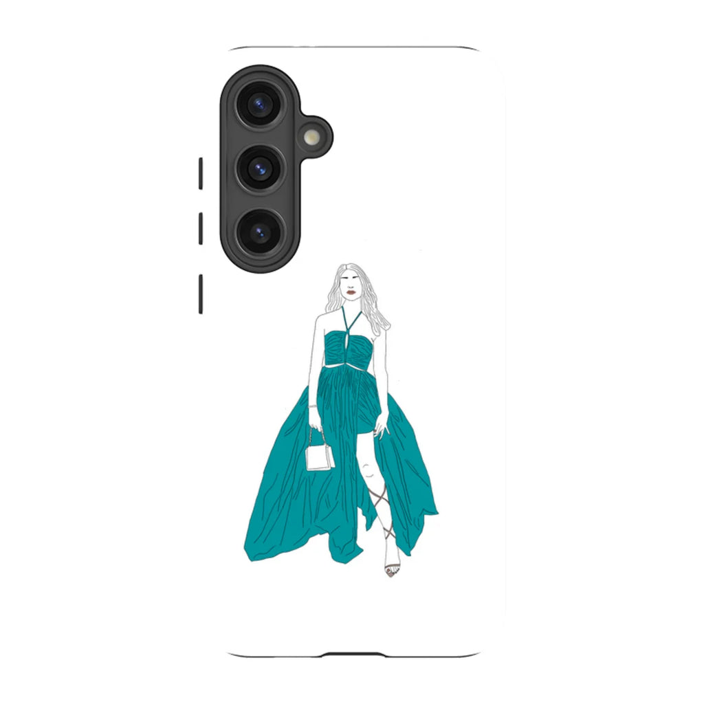 Blue Dress by Keagan Haight — S24 Plus Tough Case — Finnaij