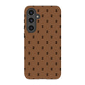 Monogram Chocolate Lover — S24 Plus Tough Case — Finnaij