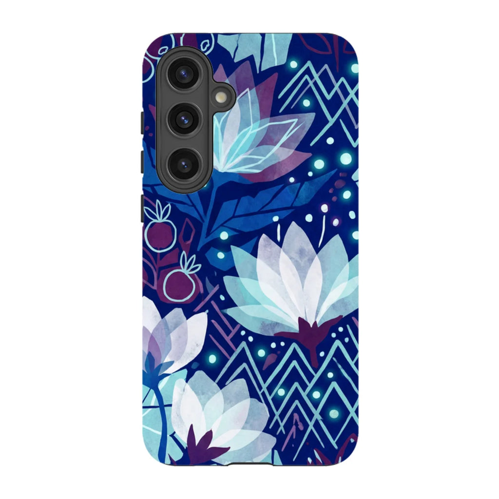 Frozen Lake Petals by Aino Kallio — S24 Plus Tough Case — Finnaij