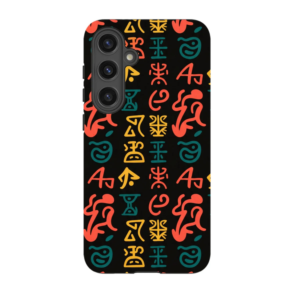 Nsibidi Pulse by Ada Okoye — Tough Case for Samsung — Finnaij