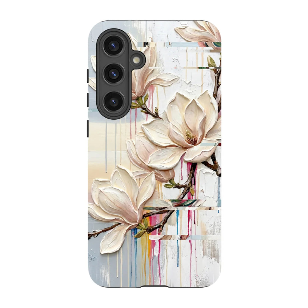 Magnolia Branches by Frida Lövström — S24 Plus Tough Case — Finnaij