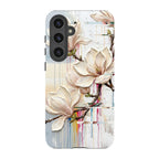 Magnolia Branches by Frida Lövström — S24 Plus Tough Case — Finnaij