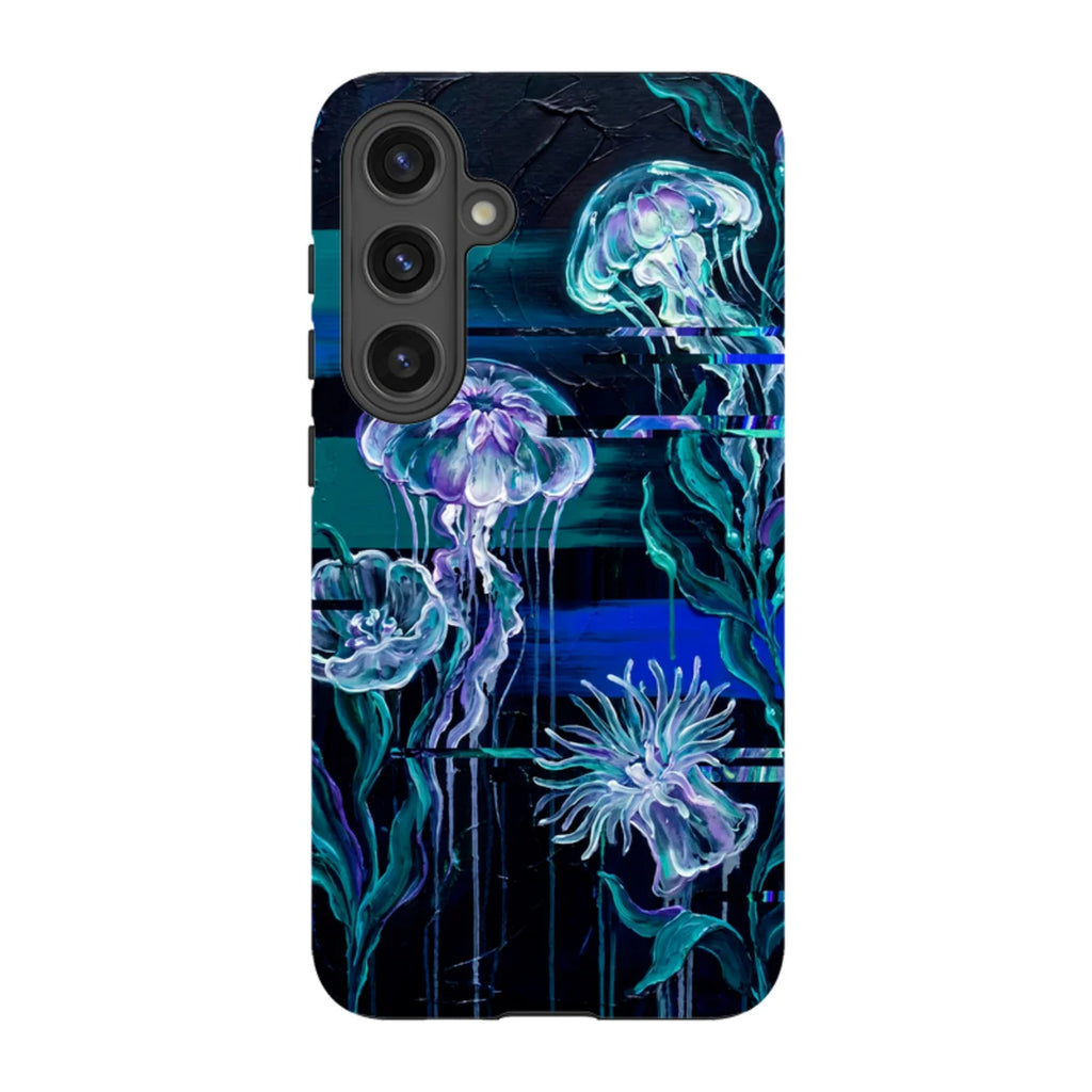 Deep-Sea Underwater Botanical Fantasy by Frida Lövström — S24 Plus Tough Case — Finnaij