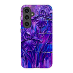 Iris Flowers by Frida Lövström — S24 Plus Tough Case — Finnaij