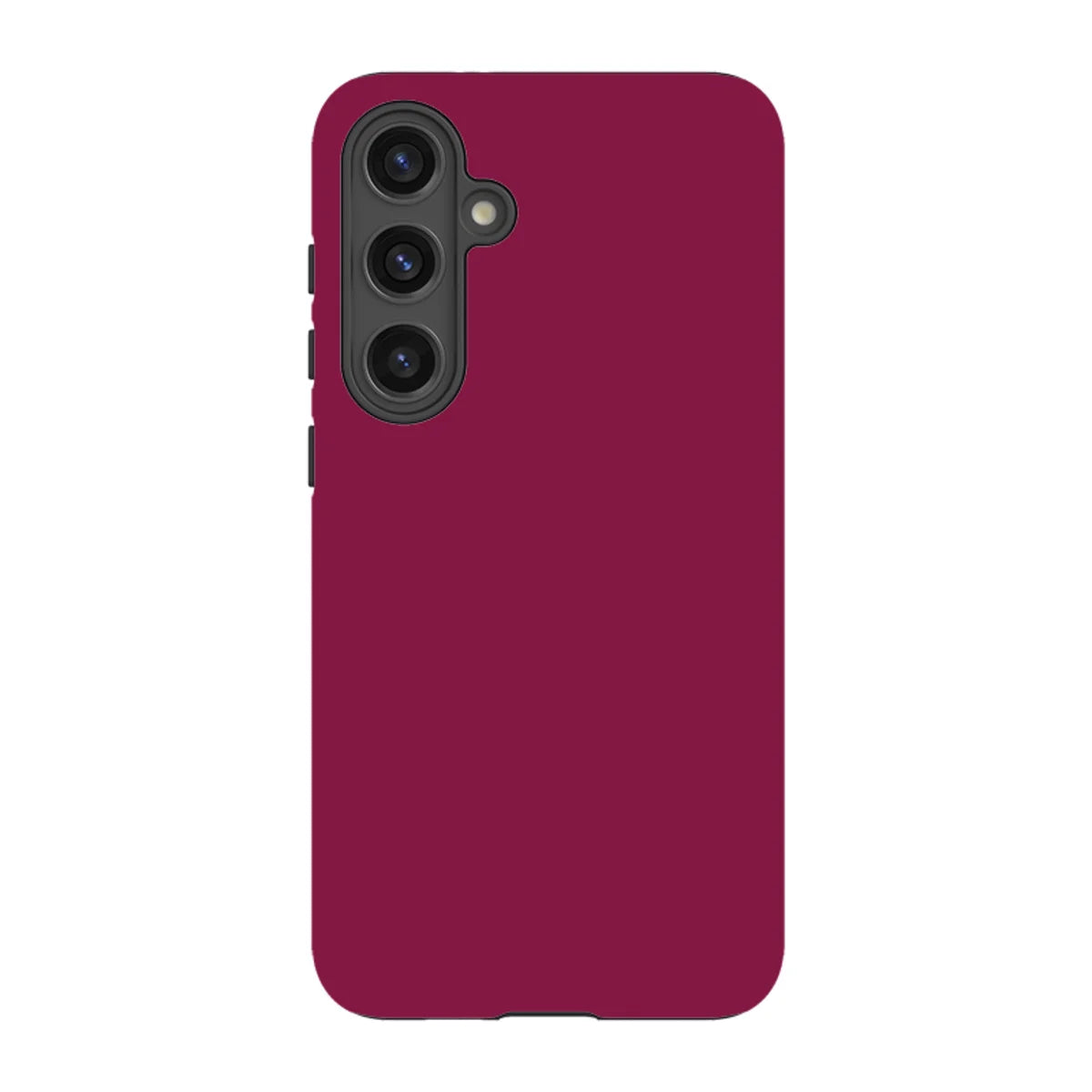 Simple Range Burgundy Orchid — S24 Plus Tough Case — Finnaij