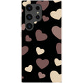 White & Black Hearts — S24 Ultra Samsung Galaxy Bio-degradable Case — Finnaij