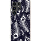 Feathers in Bloom — S21 Samsung Galaxy Bio-degradable Case — Finnaij