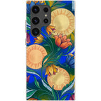 Midnight Sun Garden by Aino Kallio — S24 Ultra Samsung Galaxy Bio-degradable Case — Finnaij