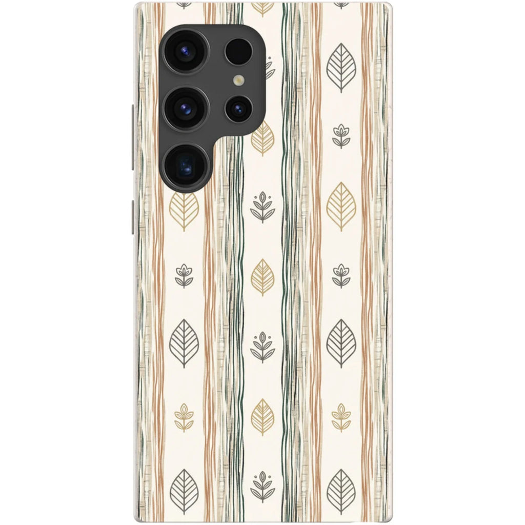 Birch Linen Harmony by Elsi Vaarala — S24 Ultra Samsung Galaxy Bio-degradable Case — Finnaij