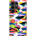 Archipelago Color Motion by Salla Niemi — S24 Ultra Samsung Galaxy Bio-degradable Case — Finnaij