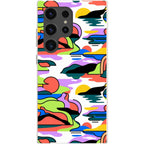 Archipelago Color Motion by Salla Niemi — S24 Ultra Samsung Galaxy Bio-degradable Case — Finnaij