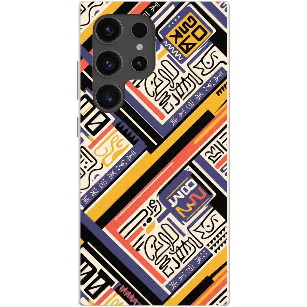 Danfo After Dark by Ada Okoye — S24 Ultra Samsung Galaxy Bio-degradable Case — Finnaij