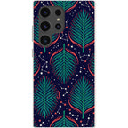 Palm Frond Constellations by Ada Okoye — S24 Ultra Samsung Galaxy Bio-degradable Case — Finnaij