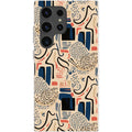 Sandstone Adire by Ada Okoye — S24 Ultra Samsung Galaxy Bio-degradable Case — Finnaij