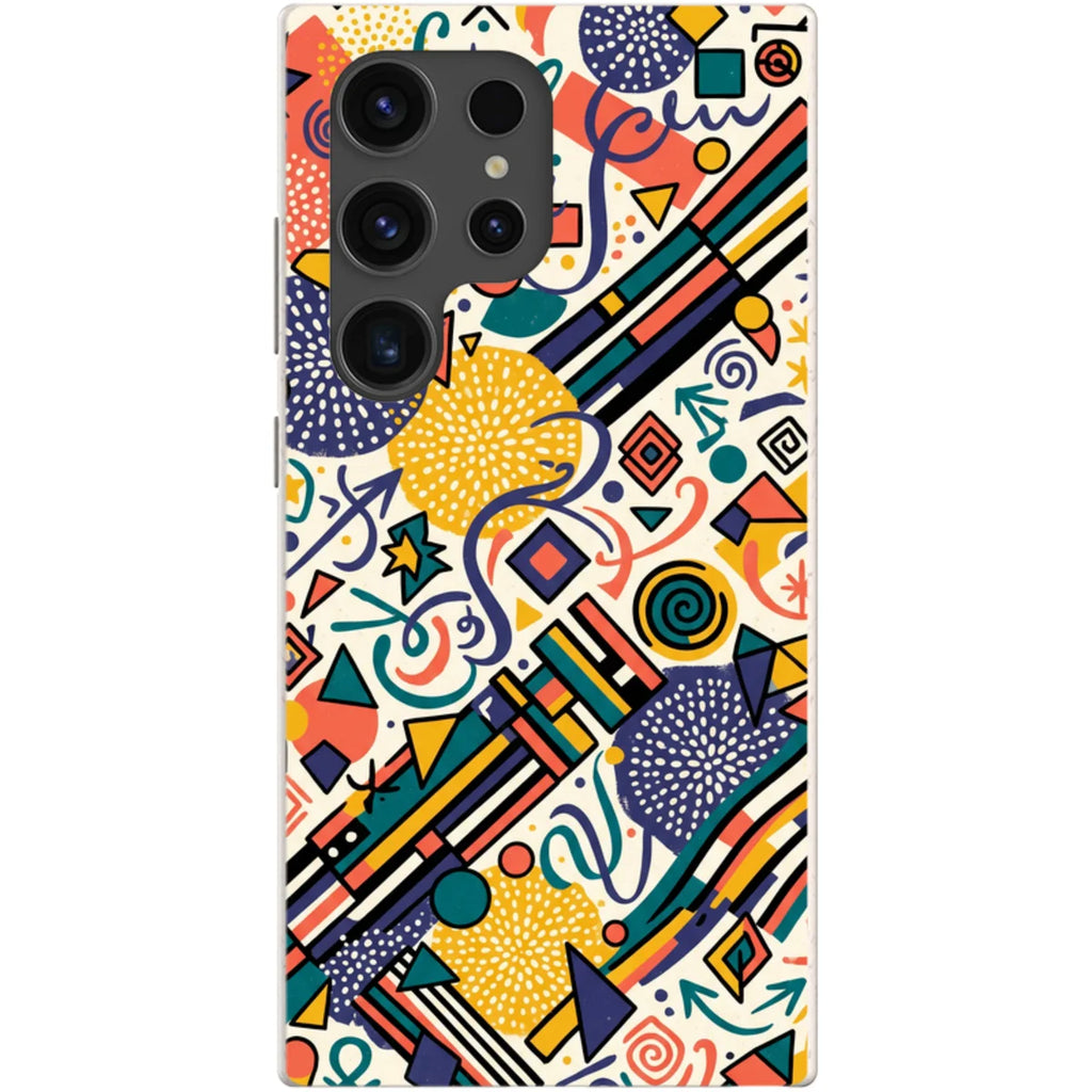 Festival Confetti (Daylight) by Ada Okoye — S24 Ultra Samsung Galaxy Bio-degradable Case — Finnaij