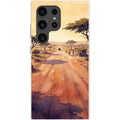 Laterite Road Golden Hour by Tobi Akinyemi — S24 Ultra Samsung Galaxy Bio-degradable Case — Finnaij
