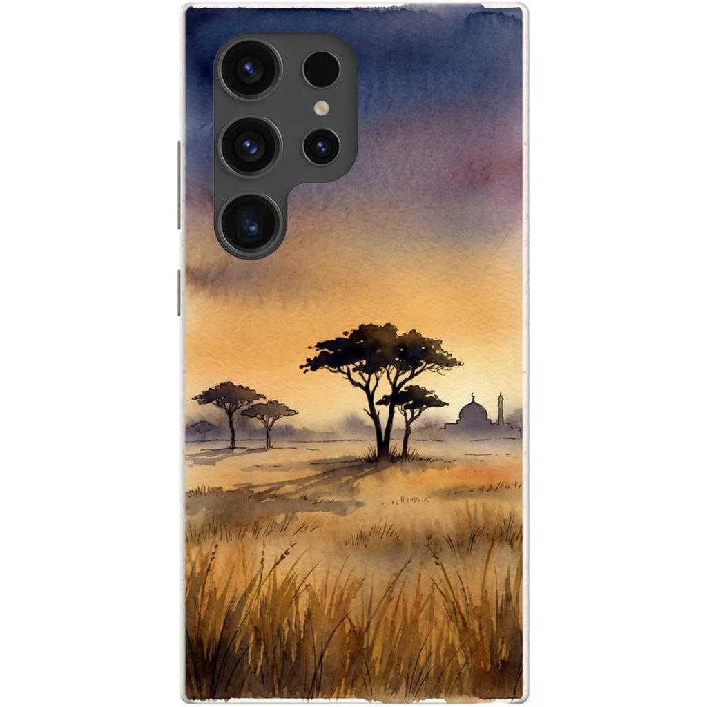 Savannah Haze by Tobi Akinyemi — S24 Ultra Samsung Galaxy Bio-degradable Case — Finnaij