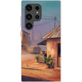 City Edge Quiet Street by Tobi Akinyemi — S24 Ultra Samsung Galaxy Bio-degradable Case — Finnaij