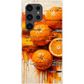 Oranges and Citrus Still Life by Frida Lövström — S24 Ultra Samsung Galaxy Bio-degradable Case — Finnaij