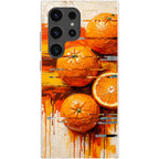 Oranges and Citrus Still Life by Frida Lövström — S24 Ultra Samsung Galaxy Bio-degradable Case — Finnaij