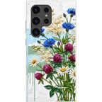 Nordic Wildflowers by Frida Lövström — S24 Ultra Samsung Galaxy Bio-degradable Case — Finnaij